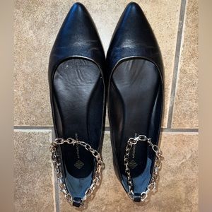 Black Antonio Melani Flats